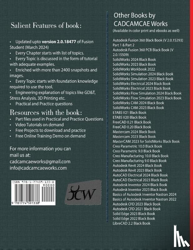 Verma, Gaurav, Weber, Matt - Autodesk Fusion 360 Black Book (V 2.0.18477) Part II