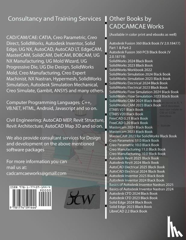 Verma, Gaurav, Weber, Matt - Mastercam 2025 Black Book