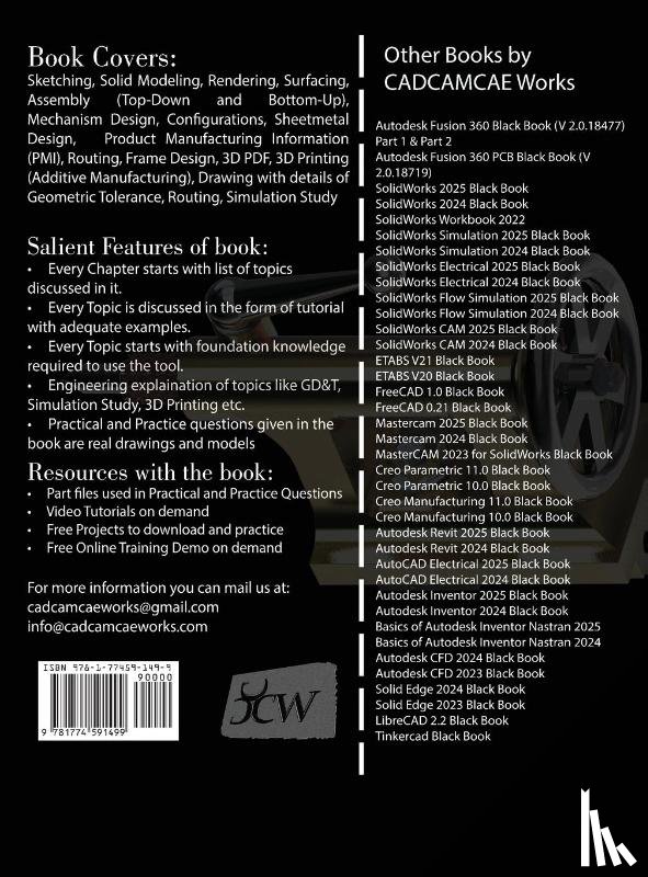 Verma, Gaurav, Weber, Matt - Solid Edge 2025 Black Book