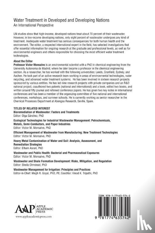  - Water Treatment in Developed and Developing Nations