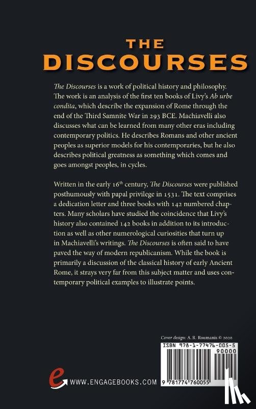 Machiavelli, Niccolo - The Discourses (Deluxe Library Edition)