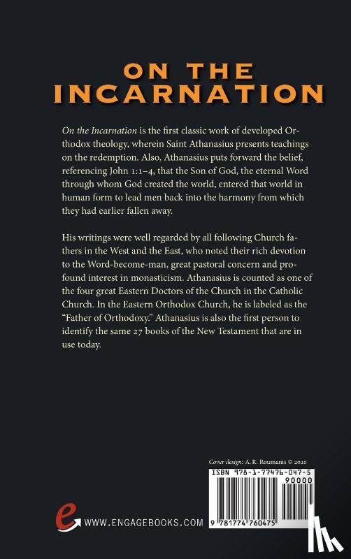 Athanasius, Saint - On the Incarnation (Deluxe Library Edition)