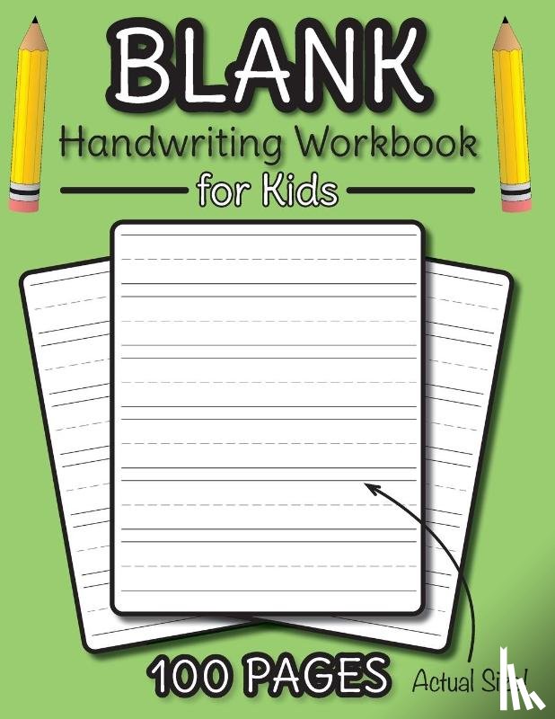 Engage Workbooks - Blank Handwriting Workbook for Kids