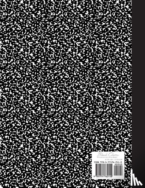 Blank Classic - Classic Composition Notebook