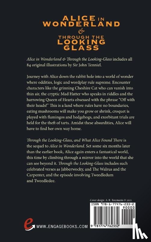 Carroll, Lewis - Alice in Wonderland and Through the Looking-Glass (Illustrated) (Deluxe Library Edition)