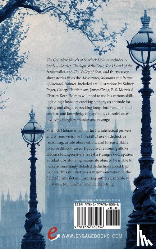 Doyle, Arthur Conan - The Complete Illustrated Novels of Sherlock Holmes with 37 Short Stories (Deluxe Library Edition)