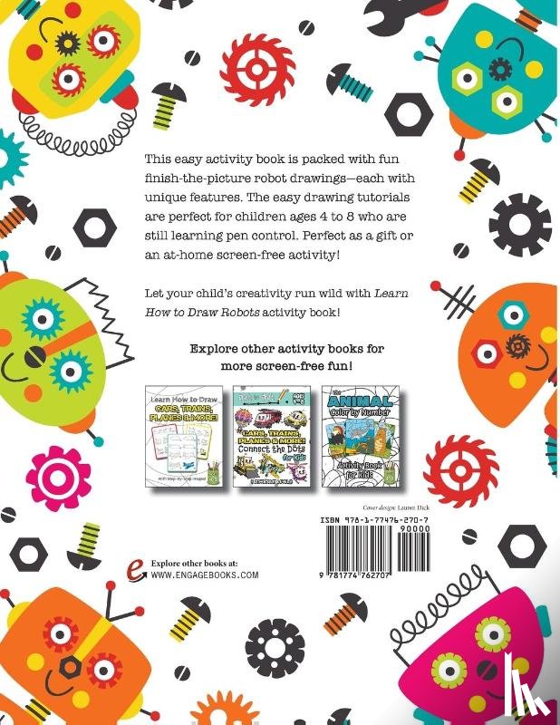 Engage Books (Activities) - Learn How to Draw Robots