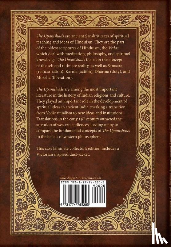 Anonymous - The Upanishads (Royal Collector's Edition) (Case Laminate Hardcover with Jacket)