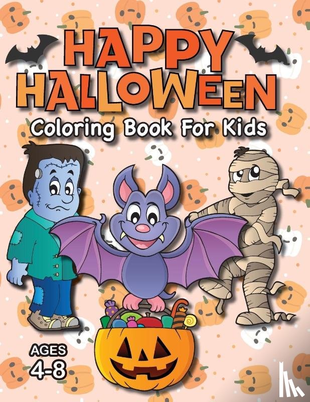 Engage Books (Activities) - Happy Halloween Coloring Book for Kids
