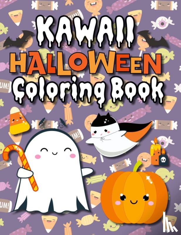 Engage Books (Activities) - Kawaii Halloween Coloring Book