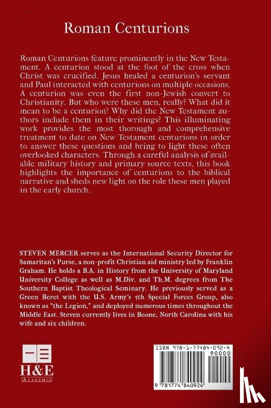Mercer, Steven A. - Roman Centurions