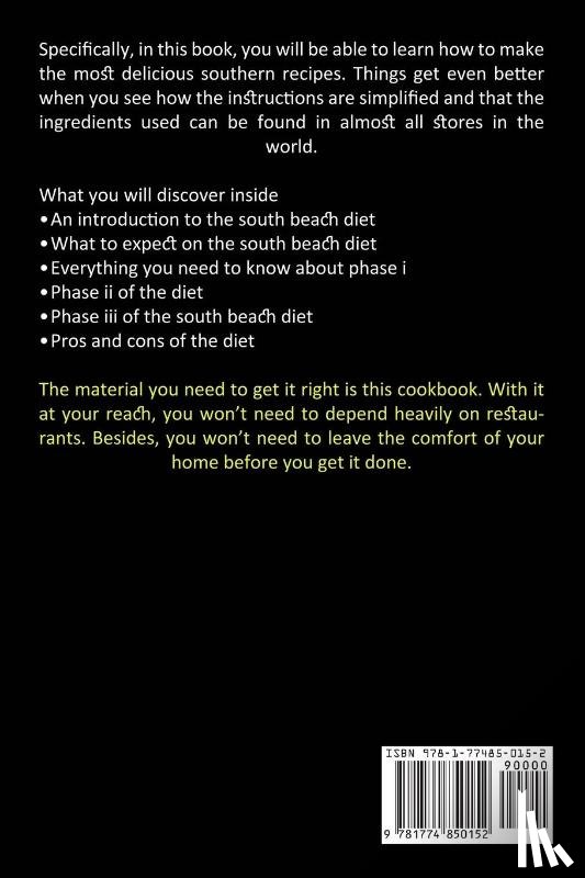 Jansen, Linda - South Beach Diet Cookbook