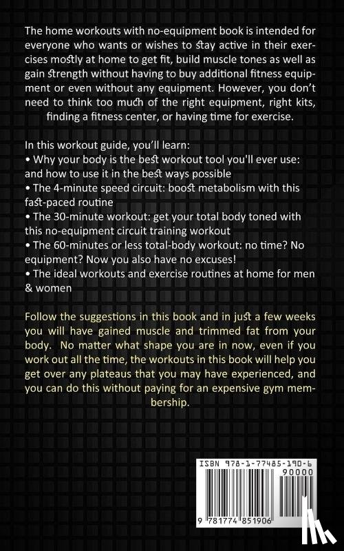 Morel, Kenny - Home Workout for Beginners