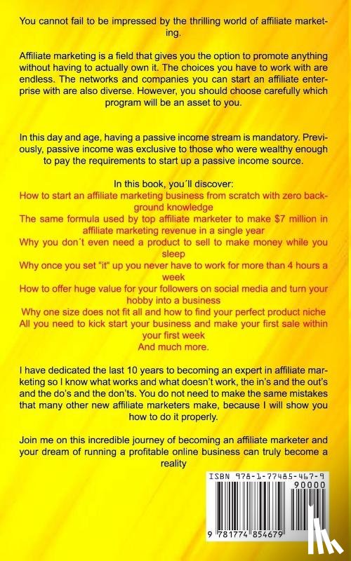 Glazer, Mark - Affiliate Marketing For Beginners