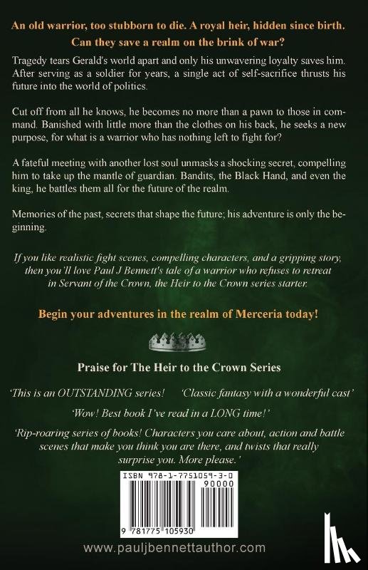 Bennett, Paul J - Servant of the Crown