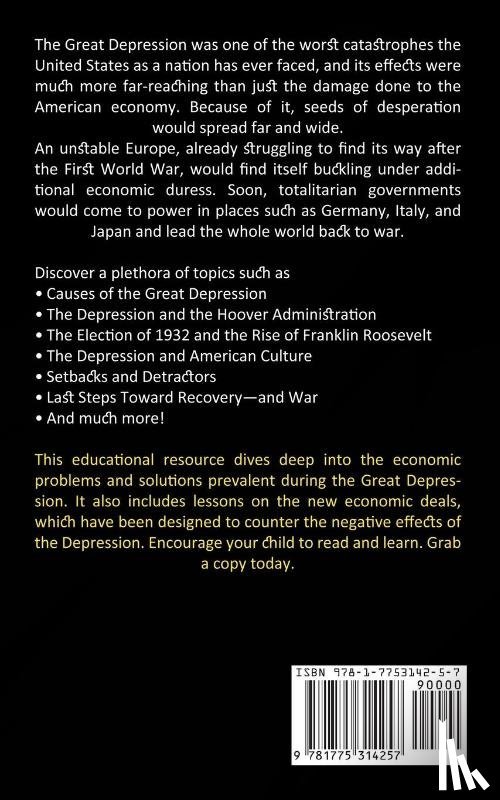 Henry, Chad - Great Depression