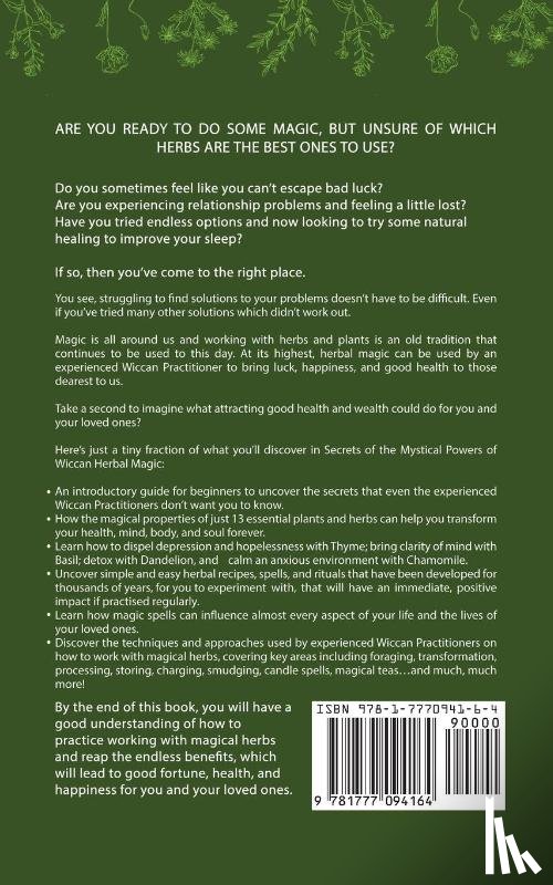 White, Stewart J - Secrets of the Mystical Powers of Wiccan Herbal Magic