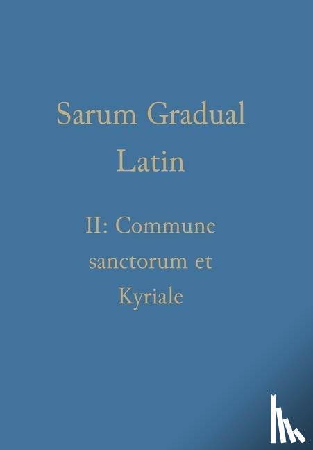 Renwick, William - Sarum Gradual Latin II