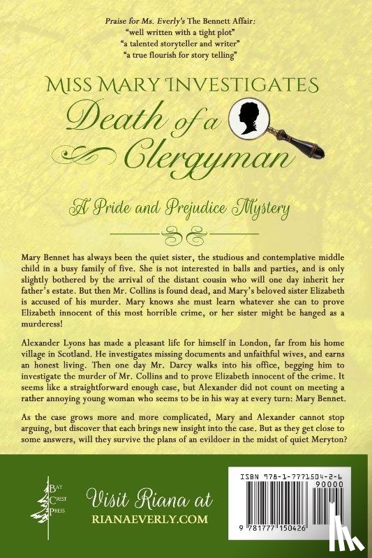 Everly, Riana - Death of a Clergyman