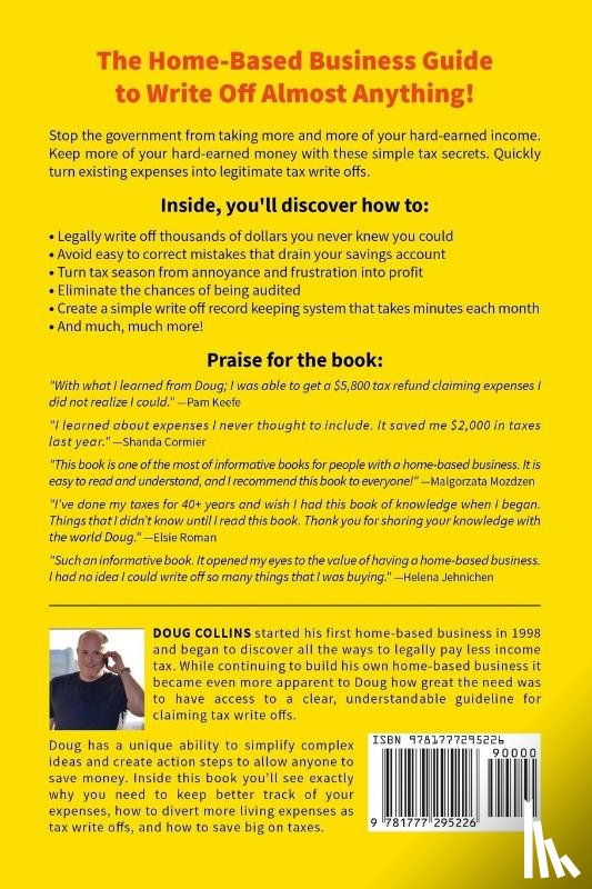 Collins, Doug - The Home-Based Business Guide to Write Off Almost Anything