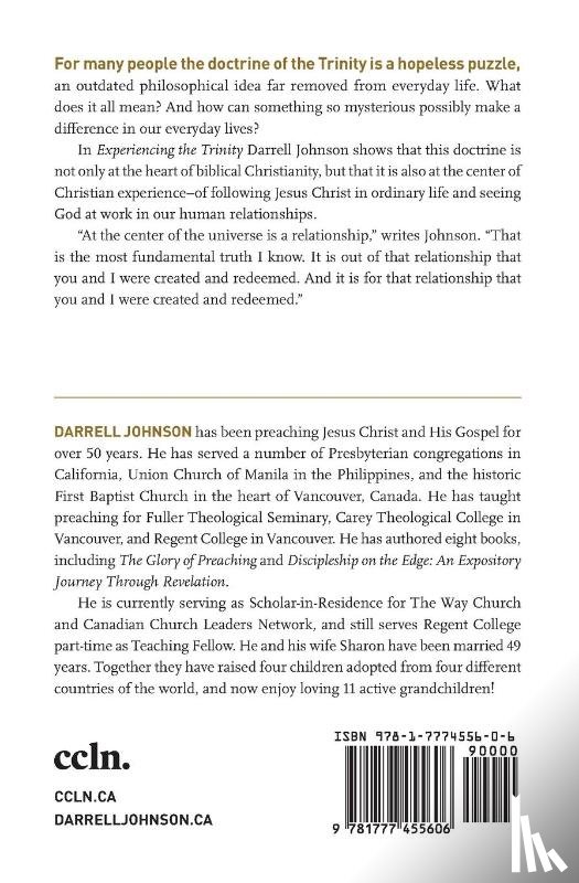 Johnson, Darrell W - Experiencing the Trinity