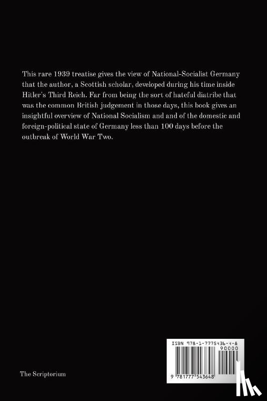 Laurie, Arthur Pillans - The Case for Germany.
