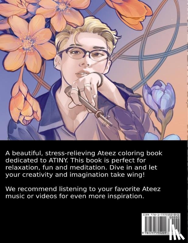 Ftw, Kpop - ATEEZ Coloring Book for ATINY