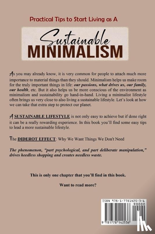 Gill, Noelle - Sustainable Minimalism