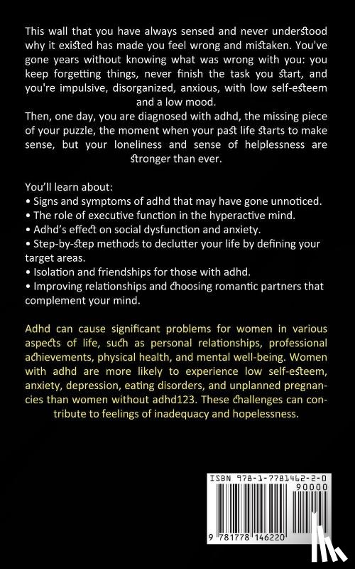 Walker, Harry - Women With Adhd