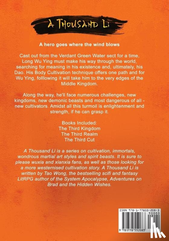 Wong, Tao - A Thousand Li Books 7-9