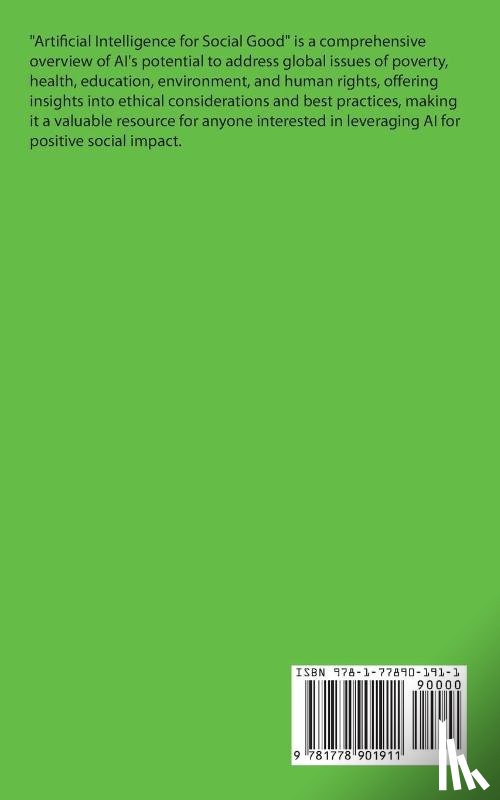 Franklin, Edward - Artificial Intelligence for Social Good