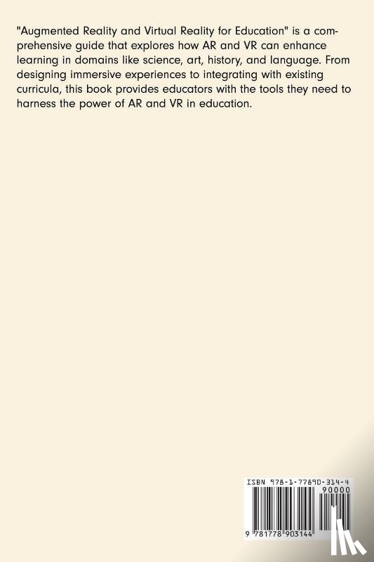 Franklin, Edward - Augmented Reality and Virtual Reality for Education