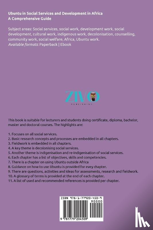 Mugumbate, Rugare, Zvomuya, Wilson, Abur, William - Ubuntu in Social Services and Development in Africa