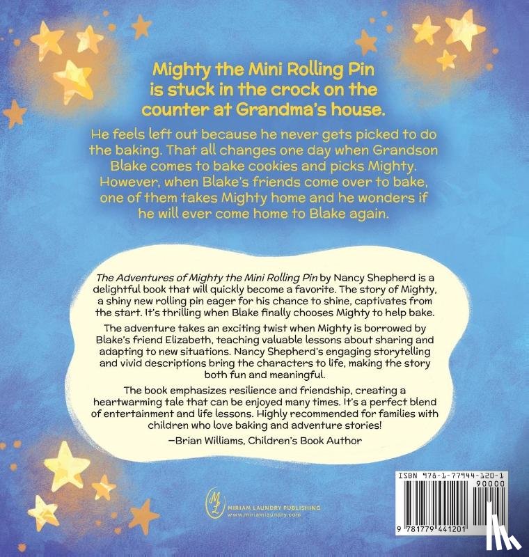 Shepherd, Nancy - The Adventures of Mighty the Mini Rolling Pin