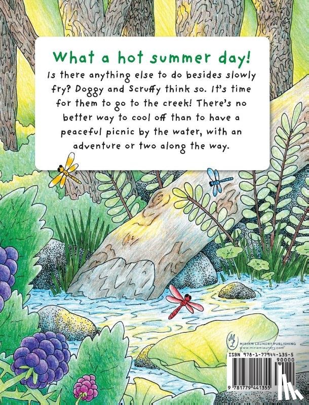 Sulpice, May - Doggy and Scruffy Go to the Creek