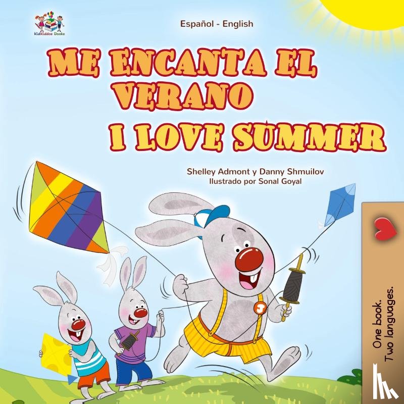 Admont, Shelley, Shmuilov, Danny, Books, Kidkiddos - I Love Summer (Spanish English Bilingual Children's Book)
