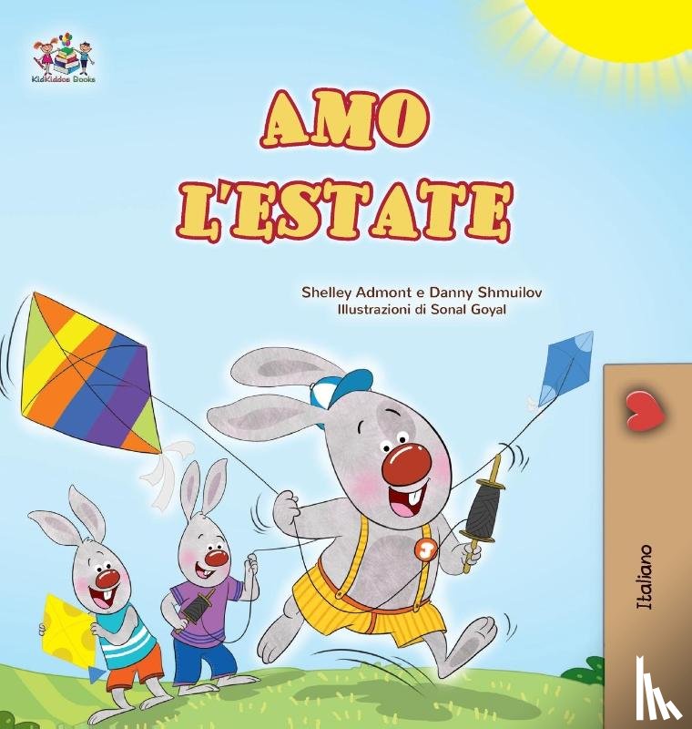 Admont, Shelley, Shmuilov, Danny, Books, Kidkiddos - I Love Summer (Italian Children's Book)