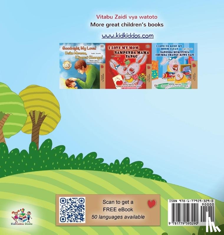 Admont, Shelley, Shmuilov, Danny, Books, Kidkiddos - I Love Summer (Swahili English Bilingual Children's Book)