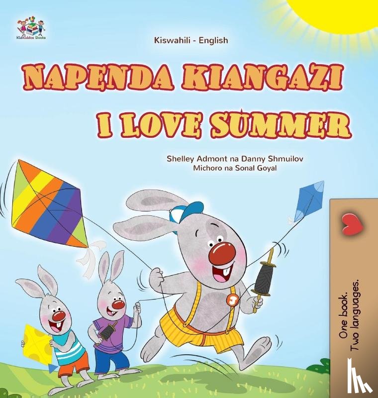 Admont, Shelley, Shmuilov, Danny, Books, Kidkiddos - I Love Summer (Swahili English Bilingual Children's Book)