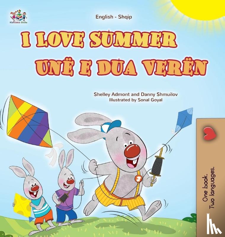 Admont, Shelley, Shmuilov, Danny, Books, Kidkiddos - I Love Summer (English Albanian Bilingual Children's Book)
