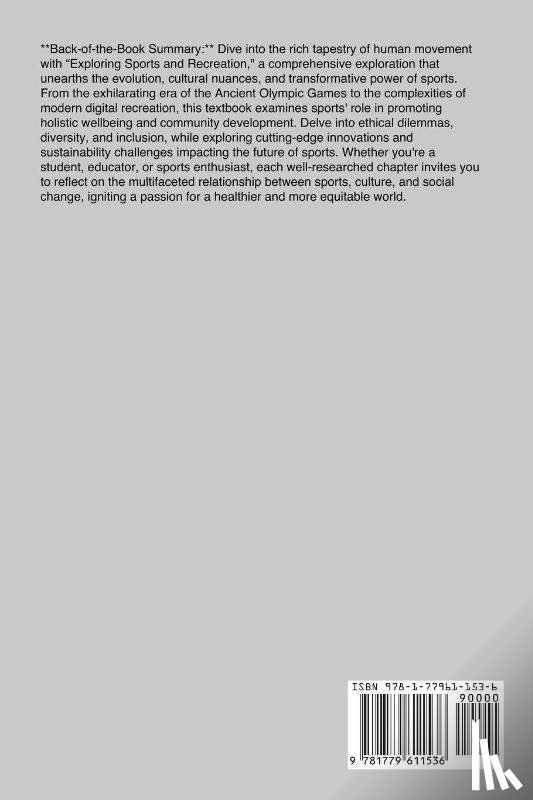 Fawn, Ursula - Global Perspectives on Sports & Recreation