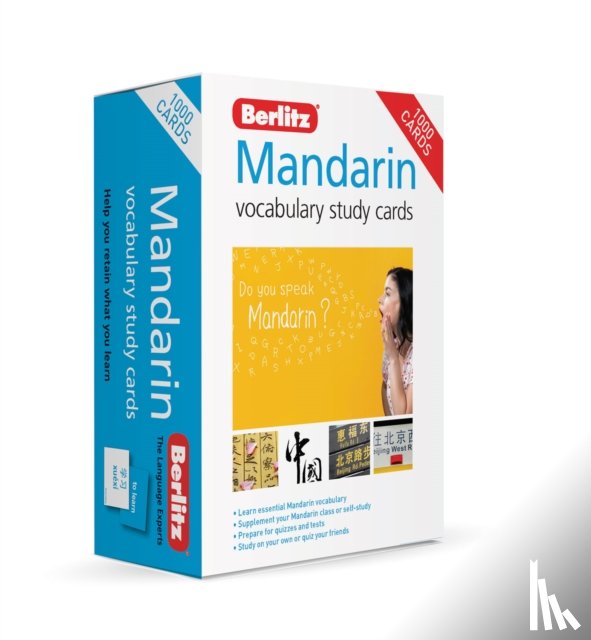 Publishing, Berlitz - Berlitz Mandarin Study Cards (Language Flash Cards)