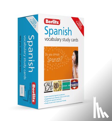 Publishing, Berlitz - Berlitz Spanish Study Cards (Language Flash Cards)