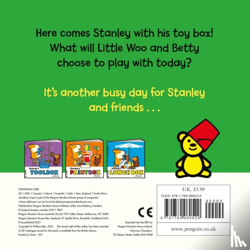 Bee, William - Stanley's Toy Box