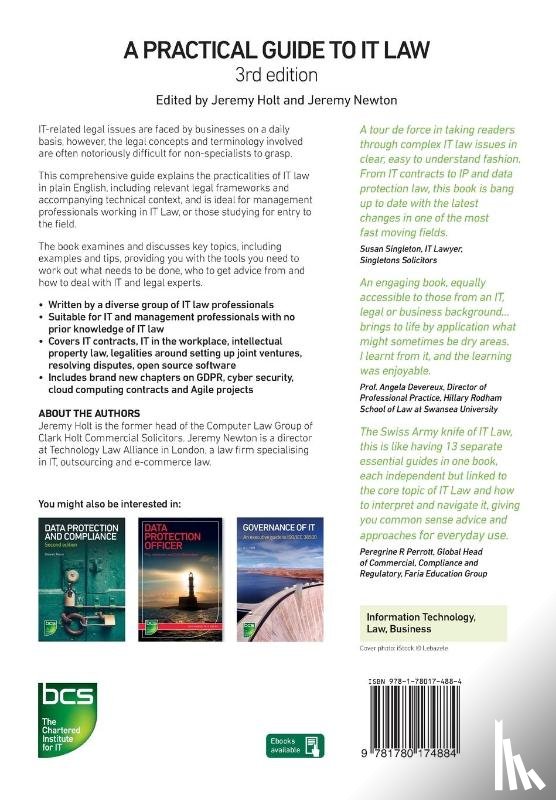 Cordell, Nikki, De Silva, Sam, Ellacott, Sara, Hordern, Victoria - A Practical Guide to IT Law