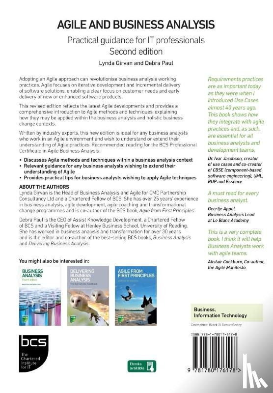 Girvan, Lynda, Paul, Debra - Agile and Business Analysis
