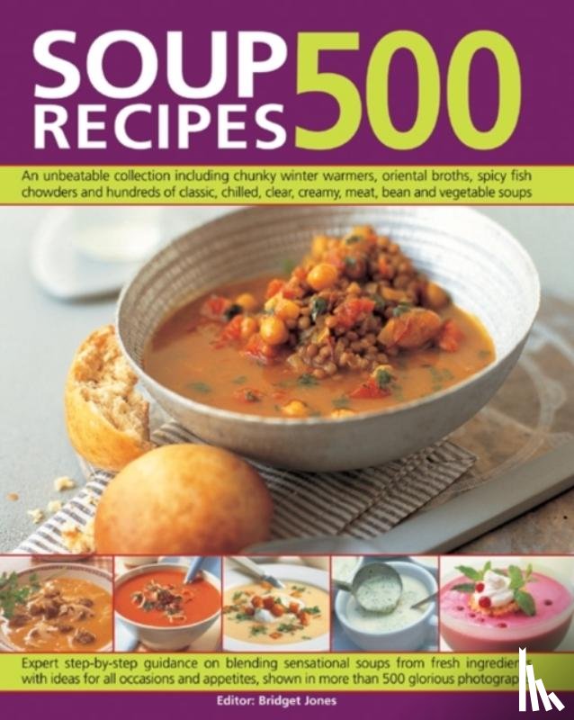 Jones, Bridget - 500 Soup Recipes
