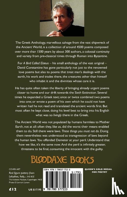 Constantine, David J. - A Bird Called Elaeus