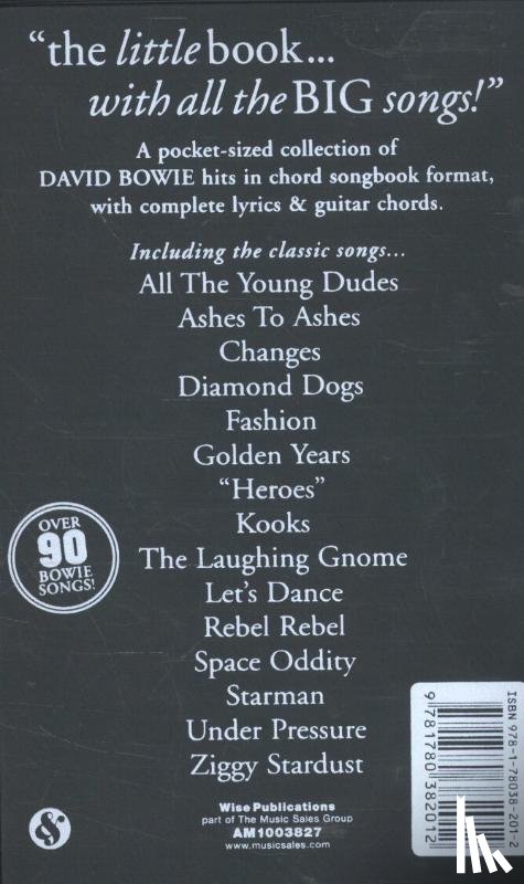 Bowie, David - The Little Black Songbook