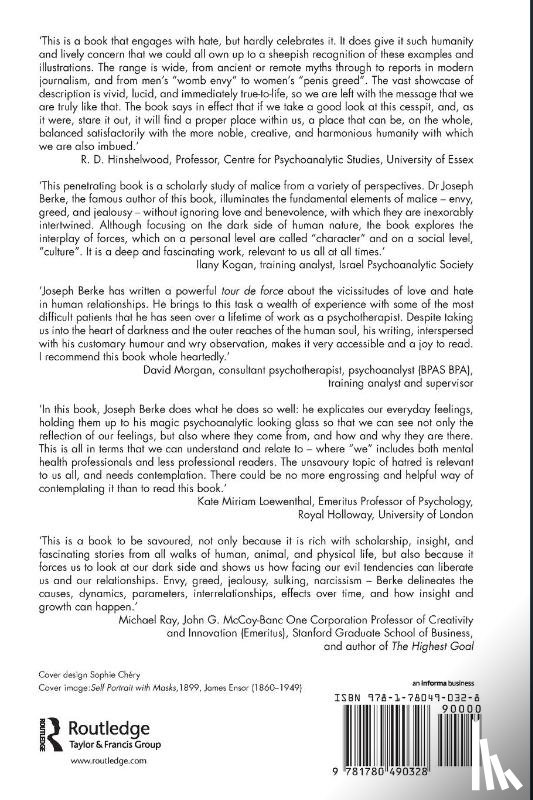 Berke, Joseph H. - Why I Hate You and You Hate Me